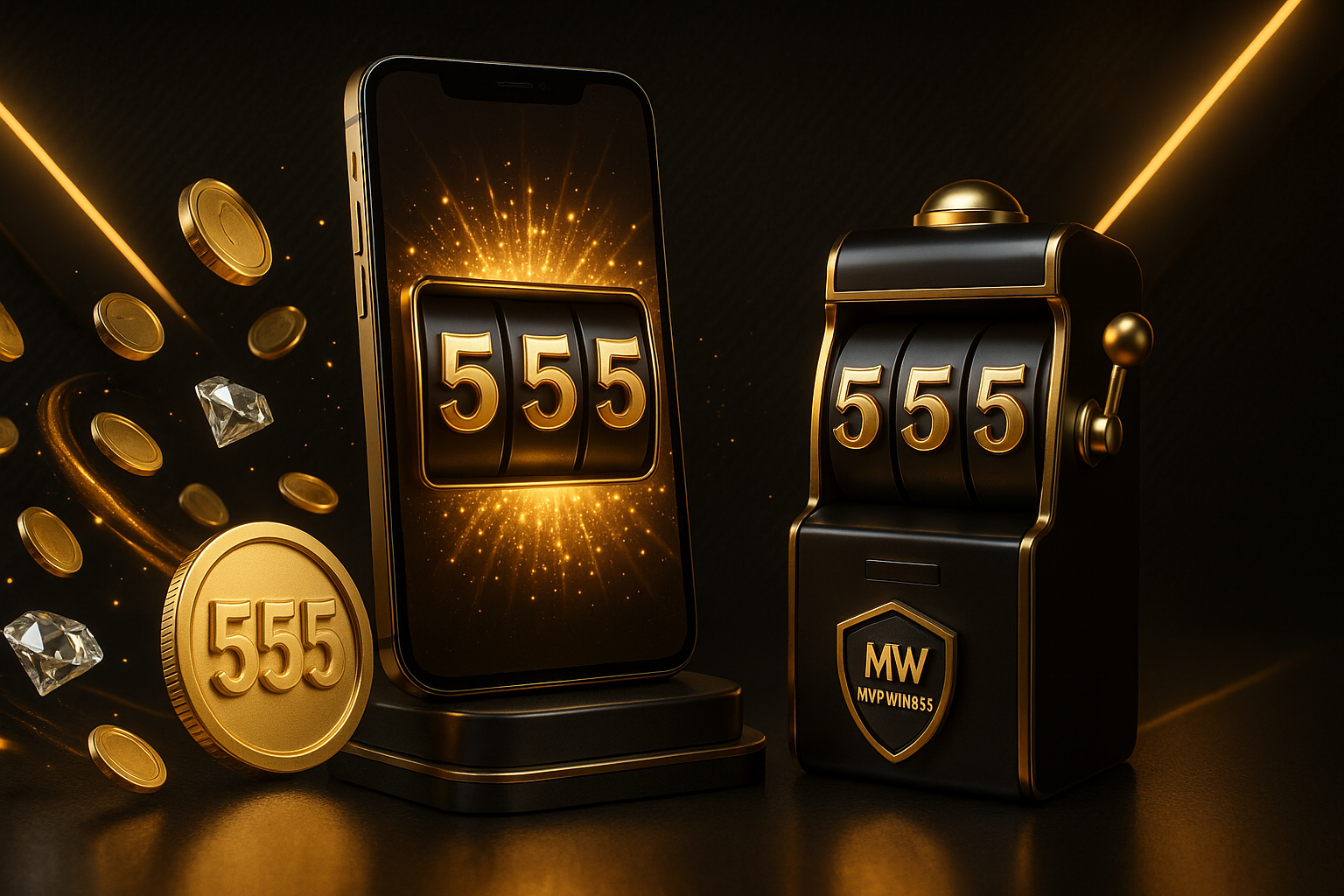 ภาพประกอบวิธีเล่นสล็อตด้วย ทางเข้า MVPWIN555 สล็อต สำหรับผู้เล่นมือใหม่